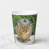 可愛いチムンクが君を見ている 紙コップ (裏面)