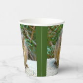 可愛いチムンクが君を見ている 紙コップ (右)