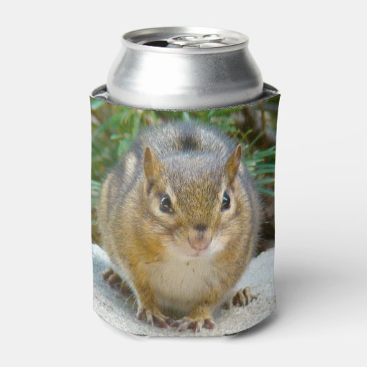 可愛いチムンクが君を見ている 缶クーラー (缶正面)