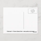 可愛いチムンク葉書 ポストカード (裏面)