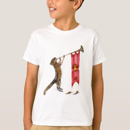 可愛いチムンク・ヘラルド Tシャツ (正面)