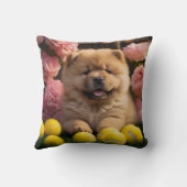 🐕可愛いチャウチャップテニスボール付き クッション (裏面)