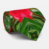 可愛いチューリップパターン ネクタイ (ロール)