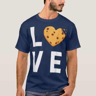 可愛いチョコレートチップクッキー Tシャツ
