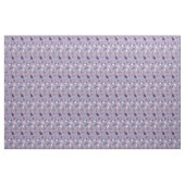 可愛いチンチラが可愛い動物を紫に散らす ファブリック (ヤード)