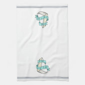 可愛いチーズパンをブリイするかブリイおもしろいズしない キッチンタオル (縦)