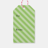 可愛いツイン ギフトタグ (裏面)