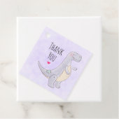 可愛いティラノサウルスレックス恐竜のおもちゃありがとう フェイバータグ (インサイチュ)