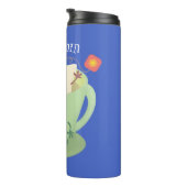 可愛いティーバグのカップ漫画ユーモアキャラクター タンブラー (回転右)