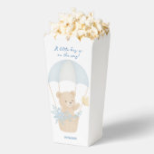 可愛いテディベアとパラシュート赤ちゃんシャワー フェイバーボックス (はじけた状態)