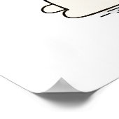 可愛いテディベアとピンクバルーン女の子のベッドルーム ポスター (角)