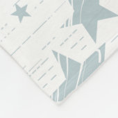 可愛いテディベアのアメリカンフットボール毛布 フリースブランケット (角)