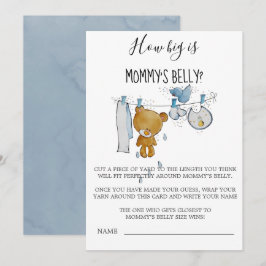 可愛いテディベアの服どのように大きいママの腹