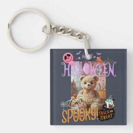 可愛いテディベアハロウィンデザイン キーホルダー