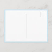 可愛いテディベアバルーン子供の誕生日ありがとう ポストカード (裏面)