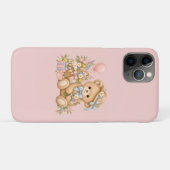 可愛いテディベアパーティーデザイン Case-Mate iPhoneケース (裏面(横))