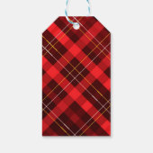 可愛いテディベアーメリークリスマス ギフトタグ (裏面)