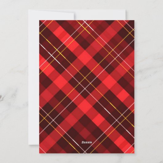 可愛いテディベアーメリークリスマス シーズンカード (裏面)