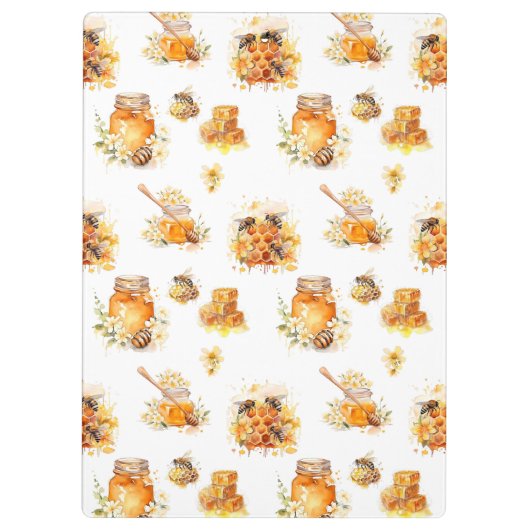 可愛いテディベア クリップボード (裏面)