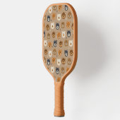 可愛いテディベア ピックルボールラケット (左)