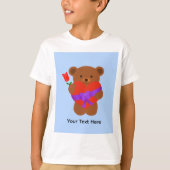 可愛いテディベア#1 Tシャツ (正面)
