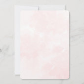 可愛いテディ運ベアの赤いハートデートを保存 セーブザデート (裏面)