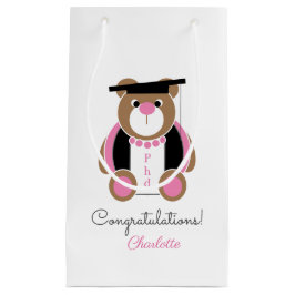 可愛いテディphd スモールペーパーバッグ