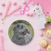 可愛いテリア犬 ペーパープレート (パーティー)