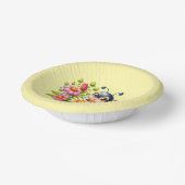 可愛いテンジウムシ愛好家の昆虫 ペーパーボウル (傾斜あり)