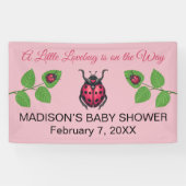 可愛いテントウムシちゃんがやってくる 横断幕 (横)