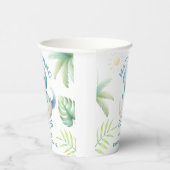 可愛いディノ男の子の恐竜の赤ちゃんシャワー 紙コップ (右)