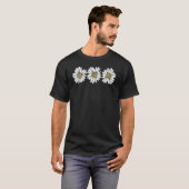 可愛いデイジー三輪 春 夏 Tシャツ (正面フル)
