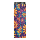 可愛いデイジー花植物文様ガーリー学校 タンブラー (裏面)