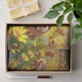 可愛いデカップキッズビー愛好家 薄葉紙 (ギフト)