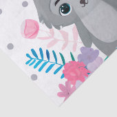 可愛いデコップキッズオオカミ愛好家 薄葉紙 (詳細)