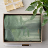 可愛いデコップゾウ好きのジャングル 薄葉紙 (ギフト)