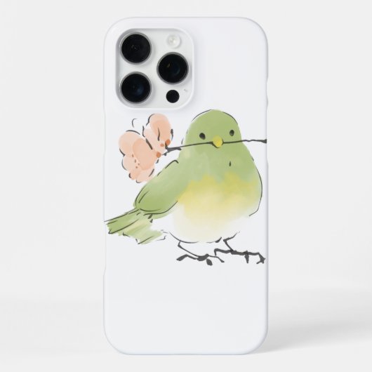 可愛いデザインのソフトな雰囲気のスマホケース iPhoneケース (裏面)