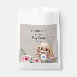 可愛いデザインのベビーシャワーバッグをお願い。 フェイバーバッグ