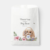 可愛いデザインのベビーシャワーバッグをお願い。 フェイバーバッグ (正面)