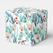 可愛いデザインの赤ちゃんシャワー用のFavy Box。 フェイバーボックス (裏面サイド)