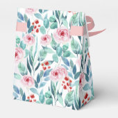 可愛いデザインの赤ちゃんシャワー用のFavy Box。 フェイバーボックス (裏面サイド)