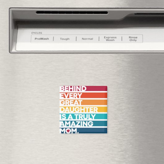 可愛いデザイン表現文字母の日 マグネット (インサイチュ (食洗機))