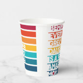 可愛いデザイン表現文字母の日 紙コップ (右)