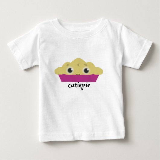 可愛いデザイン ベビーTシャツ (正面)