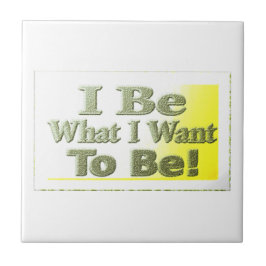 可愛いデザイン「I Be」についてTシャツ装飾用クッショントリ タイル