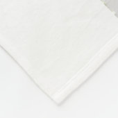 可愛いデザイン「I Be」についてTシャツ装飾用クッショントリ フリースブランケット (角)