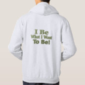 可愛いデザイン「I Be」は君に向けて作った！T-シャツ パーカ (裏面)