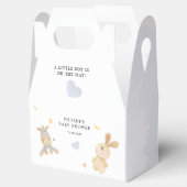 可愛いトイパステルブルーかわいい赤ちゃんシャワー フェイバーボックス (オープン)