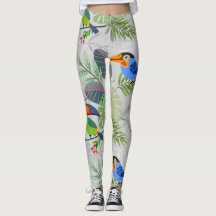 可愛いトゥーカンの鳥、オールバーディパターン、水彩