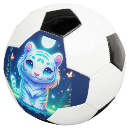 可愛いトラカラフルガーホログラフィック | サッカーボール